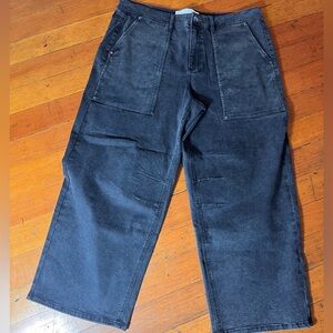 Peace Love World Black Cargo Pants